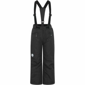 COLOR KIDS SKI PANTS W.POCKETS Dětské lyžařské kalhoty, černá, veľkosť 152