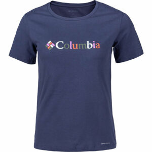 Columbia ALPINE WAY SCREEN SS TEE Dámské triko, tmavě modrá, veľkosť XS