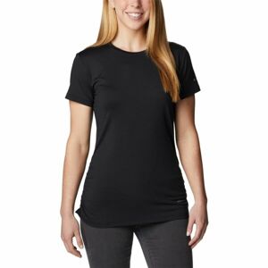 Columbia LESLIE FALLS SHORT SLEEVE Dámské tričko, černá, velikost