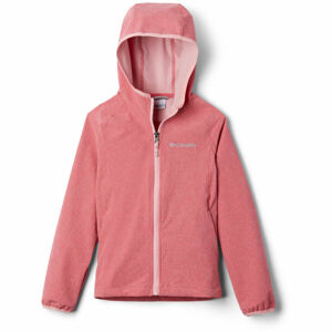 Columbia ROCKY RANGE SOFTSHELL Dívčí softshellová bunda, světle růžová, velikost XL