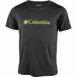 Columbia TECH TRAIL GRAPHIC TEE Pánské triko, Černá,Bílá, velikost M