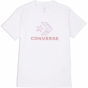 Converse SEASONAL STAR CHEVRON SS TEE Dámské tričko, růžová, velikost XS