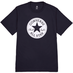 Converse STANDARD FIT CENTER FRONT CHUCK PATCH KNOCK OUT TEE Dámské tričko, černá, velikost XL