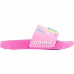 Coqui RUKI 90´S Dívčí pantofle, růžová, velikost
