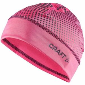 Craft LIVIGNO růžová S/M - Funkční běžecká čepice