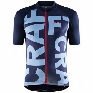 Craft ADV ENDUR GRAFIC Pánský cyklistický dres, modrá, velikost L