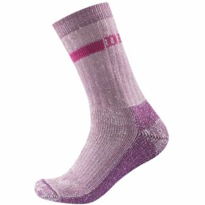 Devold OUTDOOR MERINO W Dámské ponožky, růžová, velikost