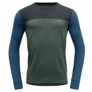Devold PATCHELL Pánské dvouvrstvé Merino tričko, zelená, veľkosť M