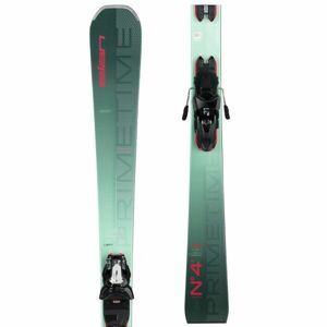 Elan PRIMETIME N°4+ W PS + ELW 11 GW Dámské sjezdové lyže, tmavě zelená, velikost 151