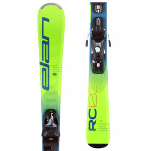 Elan RC RACE QS + EL 7.5 GW Juniorské sjezdové lyže, světle zelená, veľkosť 130