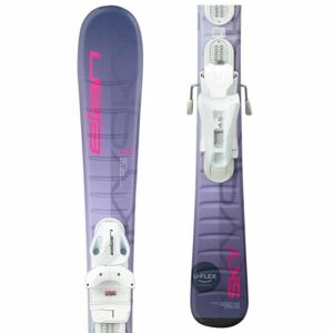 Elan SKY JRS + EL 4.5 GW Juniorské sjezdové lyže, fialová, veľkosť 120