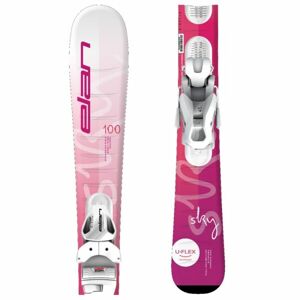 Elan SKY WHT JRS + EL 4.5 GW Sjezdové lyže, růžová, velikost 130