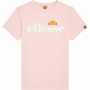 ELLESSE ALBANY TEE Dámské tričko, Růžová,Bílá, velikost