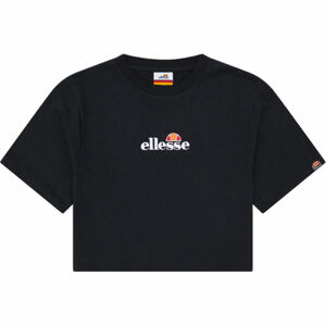 ELLESSE FIREBALL Dámské tričko, Černá,Bílá, velikost