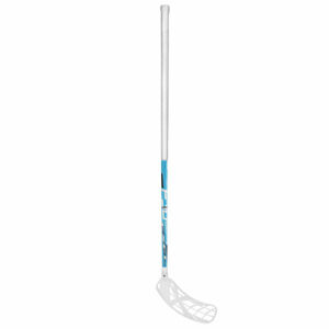 Exel F30 BLUE 2.9 ROUND SB Florbalová hokejka, Bílá,Tyrkysová, velikost