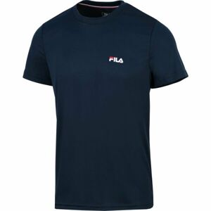 Fila T-SHIRT LOGO SMALL Pánské triko, tmavě modrá, velikost S