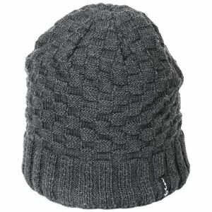 Finmark WINTER HAT Dámská pletená čepice, tmavě šedá, velikost UNI