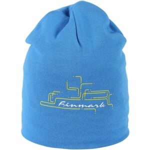 Finmark CHILDREN’S HAT Zimní čepice, modrá, veľkosť UNI