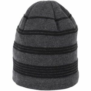 Finmark WINTER HAT Pánská pletená čepice, tmavě šedá, velikost UNI