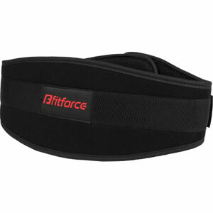 Fitforce FITNESS BELT Bederní pás na posilování, Černá, velikost