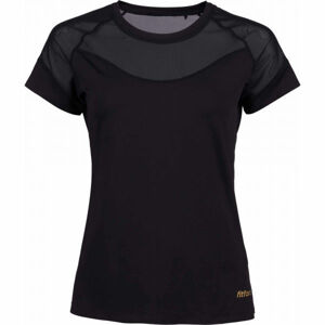 Fitforce ARUBA Dámské fitness triko, černá, velikost L