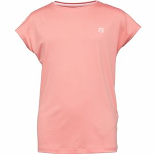 Fitforce LIKYTE Dívčí fitness triko, oranžová, veľkosť 116-122