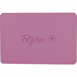 Fitforce YOGA BLOCK Yoga blok, Růžová, velikost OS