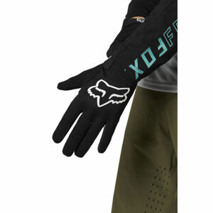 Fox RANGER Cyklistické rukavice, černá, veľkosť XL