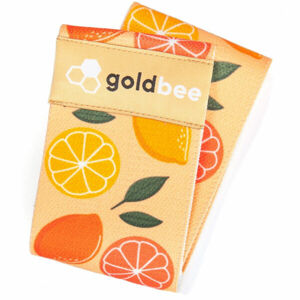 GOLDBEE BEBOOTY ORANGE Odporová guma, oranžová, velikost S