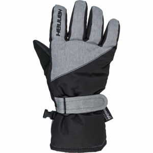 Hannah ANITT Dámské lyžařské rukavice, Tmavě šedá,Bílá, velikost L
