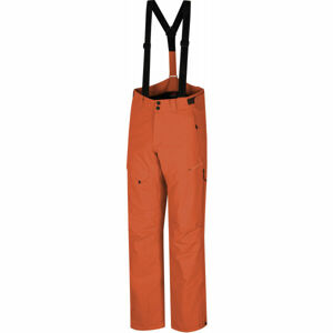 Hannah KASEY Pánské lyžařské kalhoty, oranžová, veľkosť S