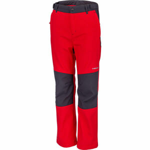 Head NAXOS Dětské softshellové kalhoty, červená, veľkosť 128-134