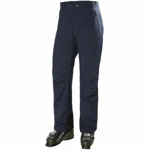 Helly Hansen BONANZA MONO MATERIAL INS Pánské lyžařské kalhoty, tmavě modrá, veľkosť XL