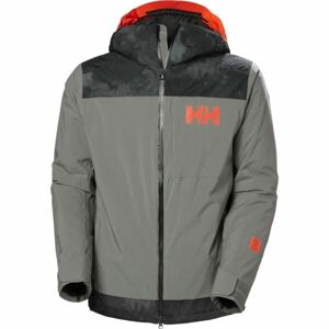 Helly Hansen POWDREAMER 2.0 Pánská lyžařská bunda, tmavě šedá, veľkosť XL