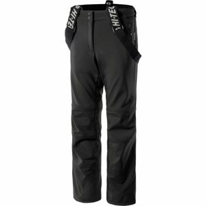 Hi-Tec LERMO Pánské lyžařské softshellové kalhoty, černá, veľkosť S
