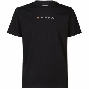 Kappa LOGO CAED Pánské triko, černá, veľkosť S