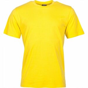 Kensis KENSO Pánské triko, žlutá, velikost L