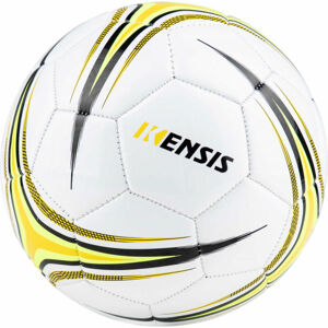 Kensis STAR Fotbalový míč, Bílá,Černá,Žlutá, velikost