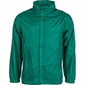 Kensis WINDY Pánská šusťáková bunda, zelená, velikost L