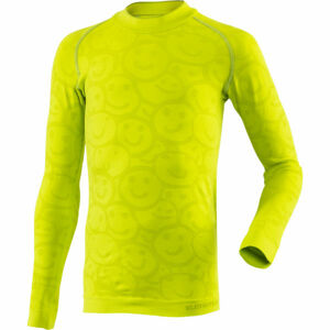 Klimatex MORAMBO Funkční dětské termo triko, žlutá, velikost 110-122