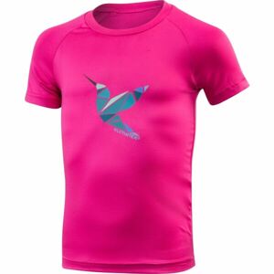 Klimatex ZAJKA Dívčí funkční tričko, růžová, velikost 122