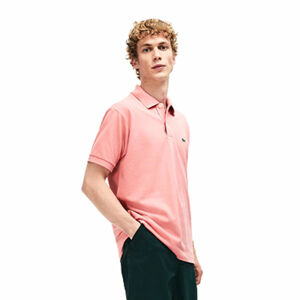 Lacoste S/S BEST POLO světle růžová M - Pánské polo tričko