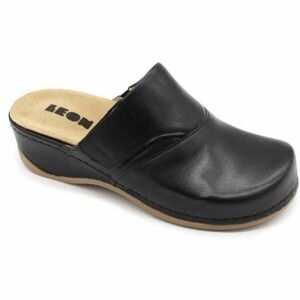 LEONS FLEXI Dámské pantofle, černá, velikost 41