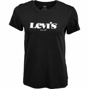 Levi's CORE THE PERFECT TEE Dámské tričko, černá, velikost XS