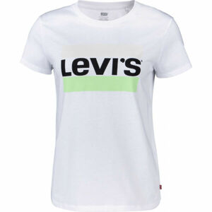 Levi's CORE THE PERFECT TEE Dámské tričko, bílá, velikost S