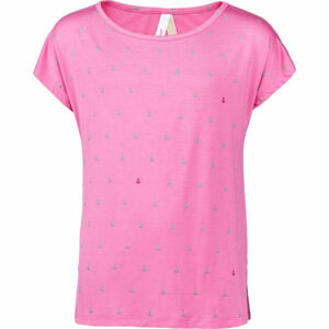 Lewro ASUNCION Dívčí tričko, Růžová,Světle zelená, velikost