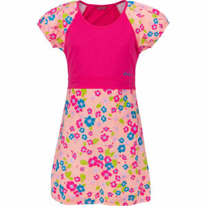Lewro LASSI Dívčí šaty, růžová, veľkosť 140-146
