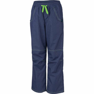 Lewro SIGI Dětské zateplené kalhoty, modrá, veľkosť 128-134