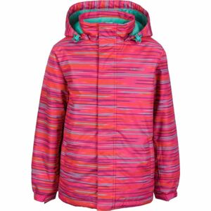 Lewro SIMA Dětská snowboardová bunda, růžová, velikost 128-134