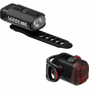 Lezyne HECTO DRIVE 500XL / FEMTO USB PAIR Set světel, černá, velikost UNI